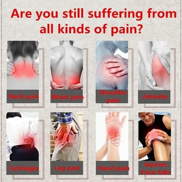 Professional Chinese Pain Patch Body Massager Meridians Arthritis Pain Relief Plaster for Back Neck Pain Relief Muscle Pain Relief Health Care